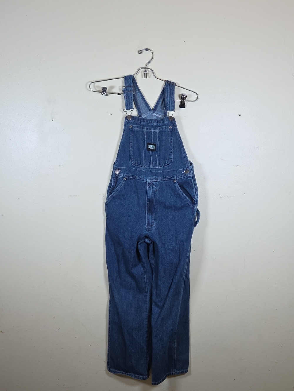 Youth Size 14 Key Demin Bibbed Overalls Carpenter Farmers